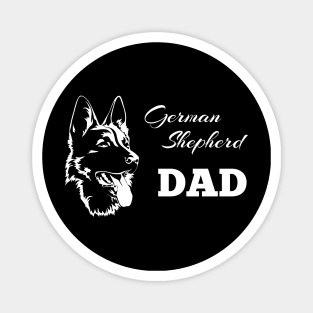 German Shepherd DAD Magnet